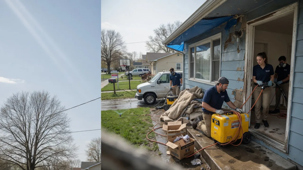 Basement Flood Cleanup in South Greenfield, MO near me